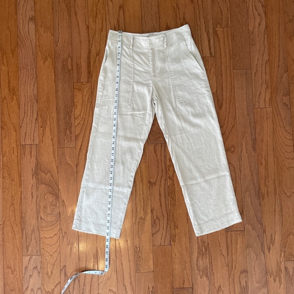 CLUB MONACO Hadarahh Pants in Flax Linen Pants Straight Leg - Picture 14 of 15